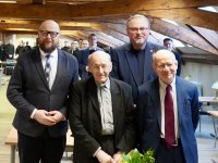 Wręczenie nagrody i wykład ks. prof. Michała Hellera